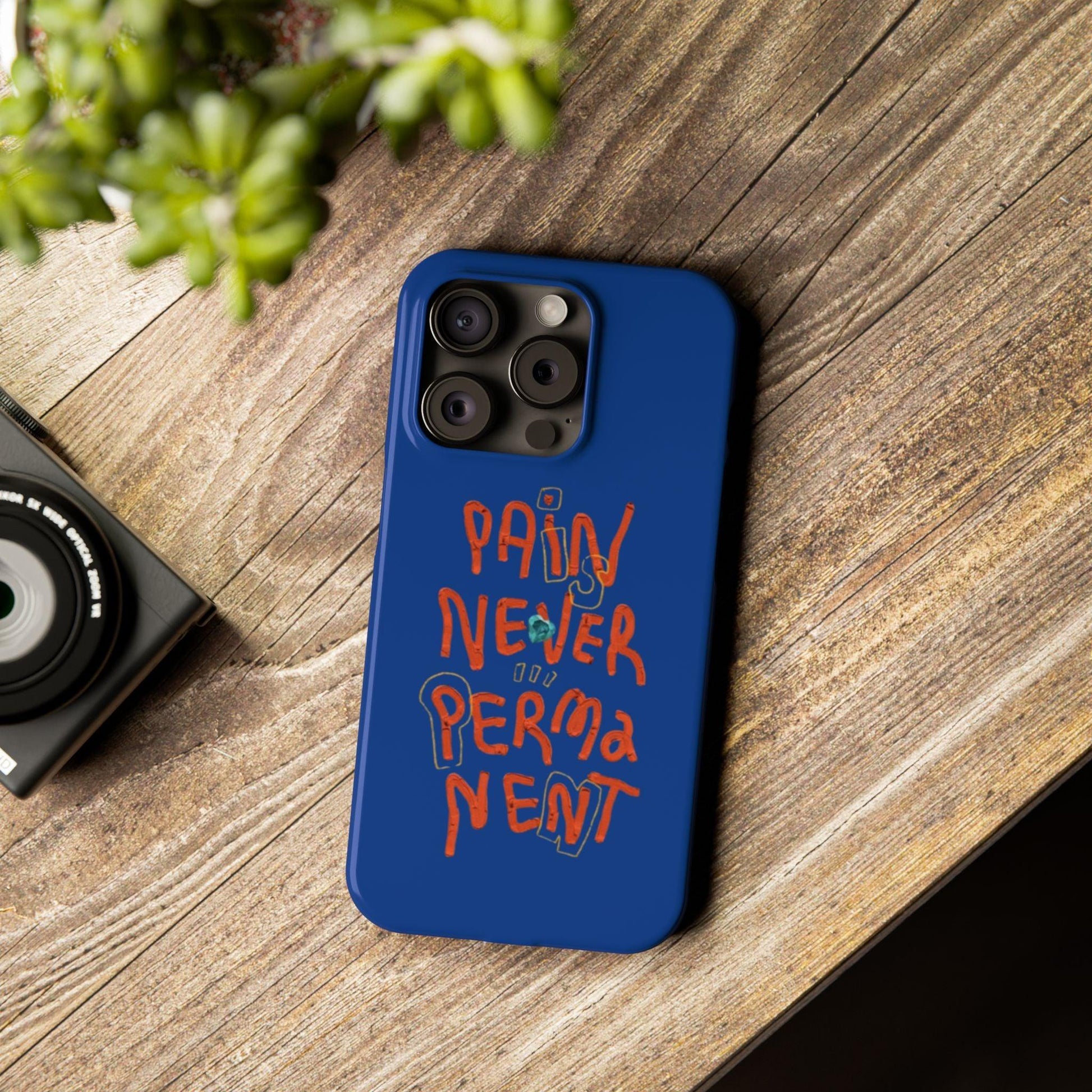 Enduring Hope: Pain is Never Permanent iPhone Cases - SmartHomeGoodies