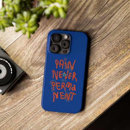 Enduring Hope: Pain is Never Permanent iPhone Cases - SmartHomeGoodies
