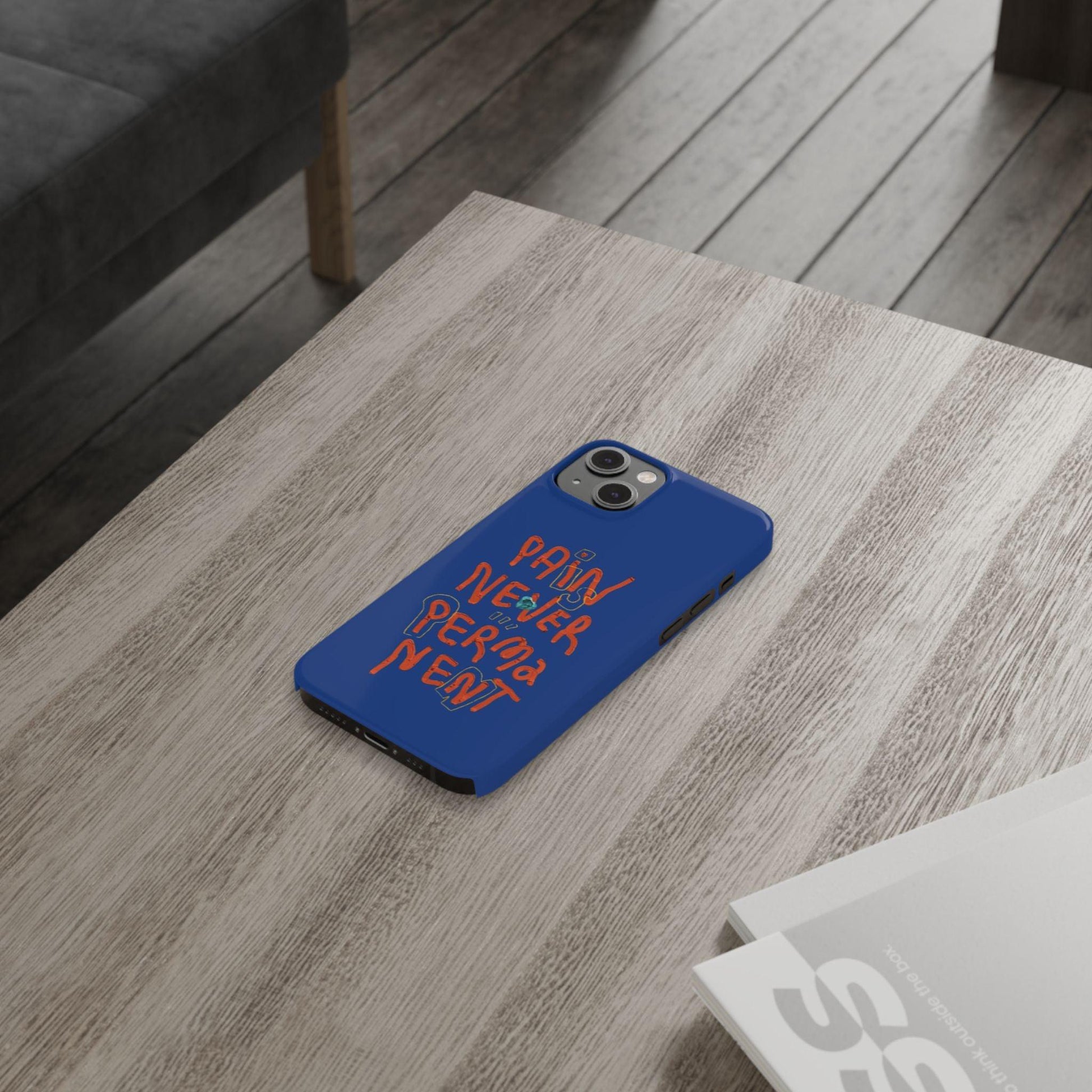 Enduring Hope: Pain is Never Permanent iPhone Cases - SmartHomeGoodies