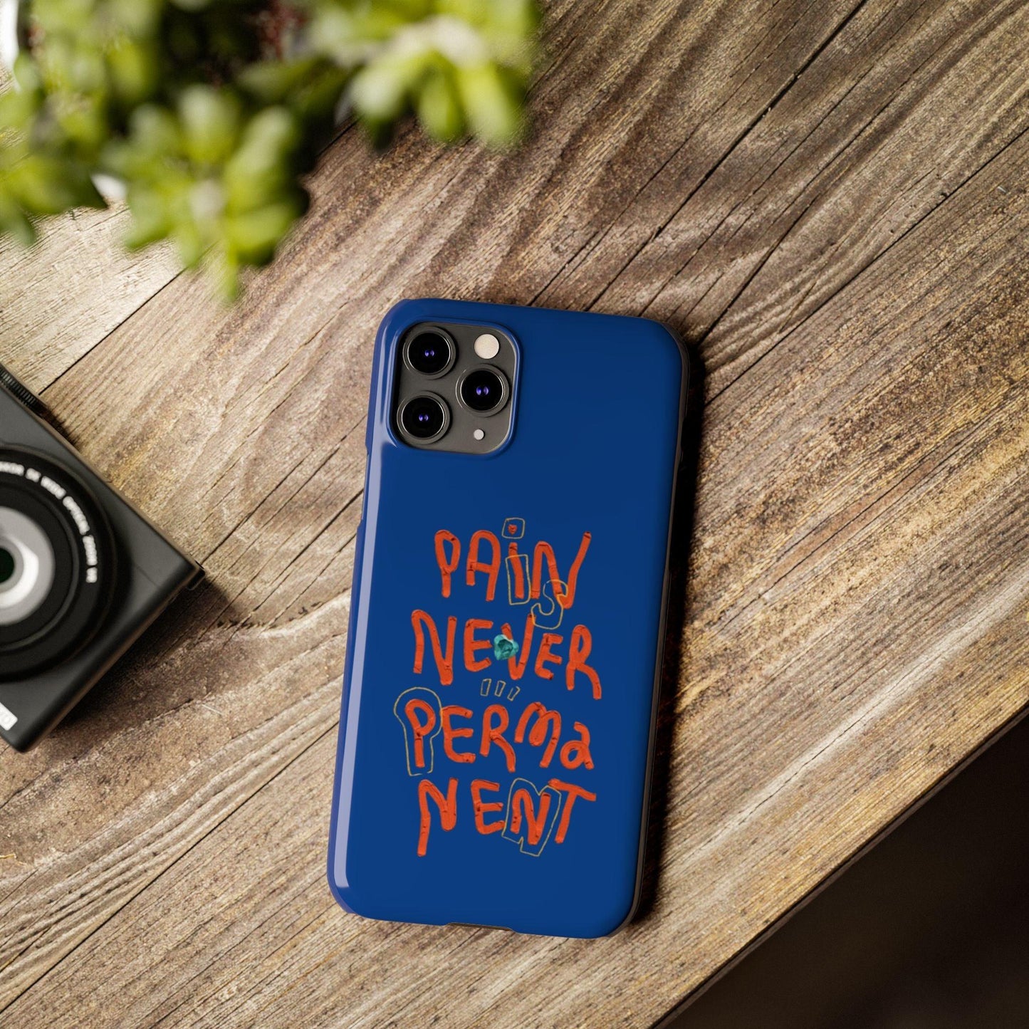 Enduring Hope: Pain is Never Permanent iPhone Cases - SmartHomeGoodies