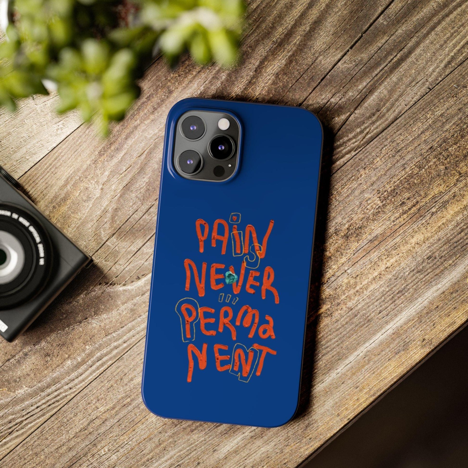 Enduring Hope: Pain is Never Permanent iPhone Cases - SmartHomeGoodies