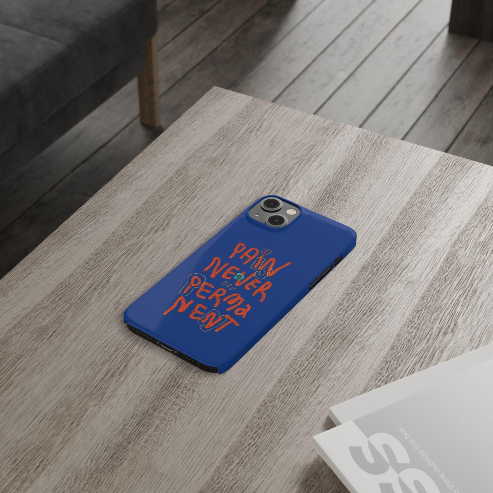 Enduring Hope: Pain is Never Permanent iPhone Cases - SmartHomeGoodies