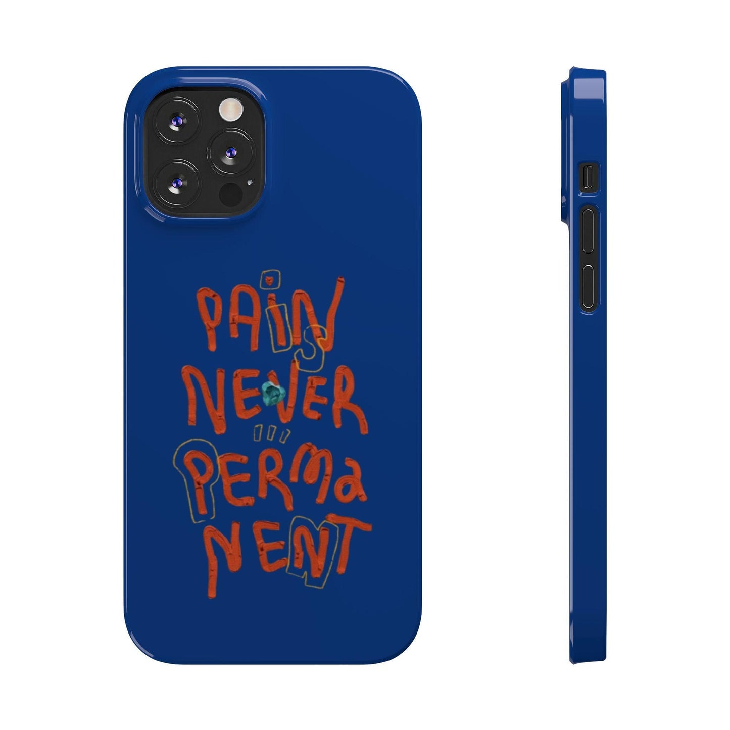 Enduring Hope: Pain is Never Permanent iPhone Cases - SmartHomeGoodies