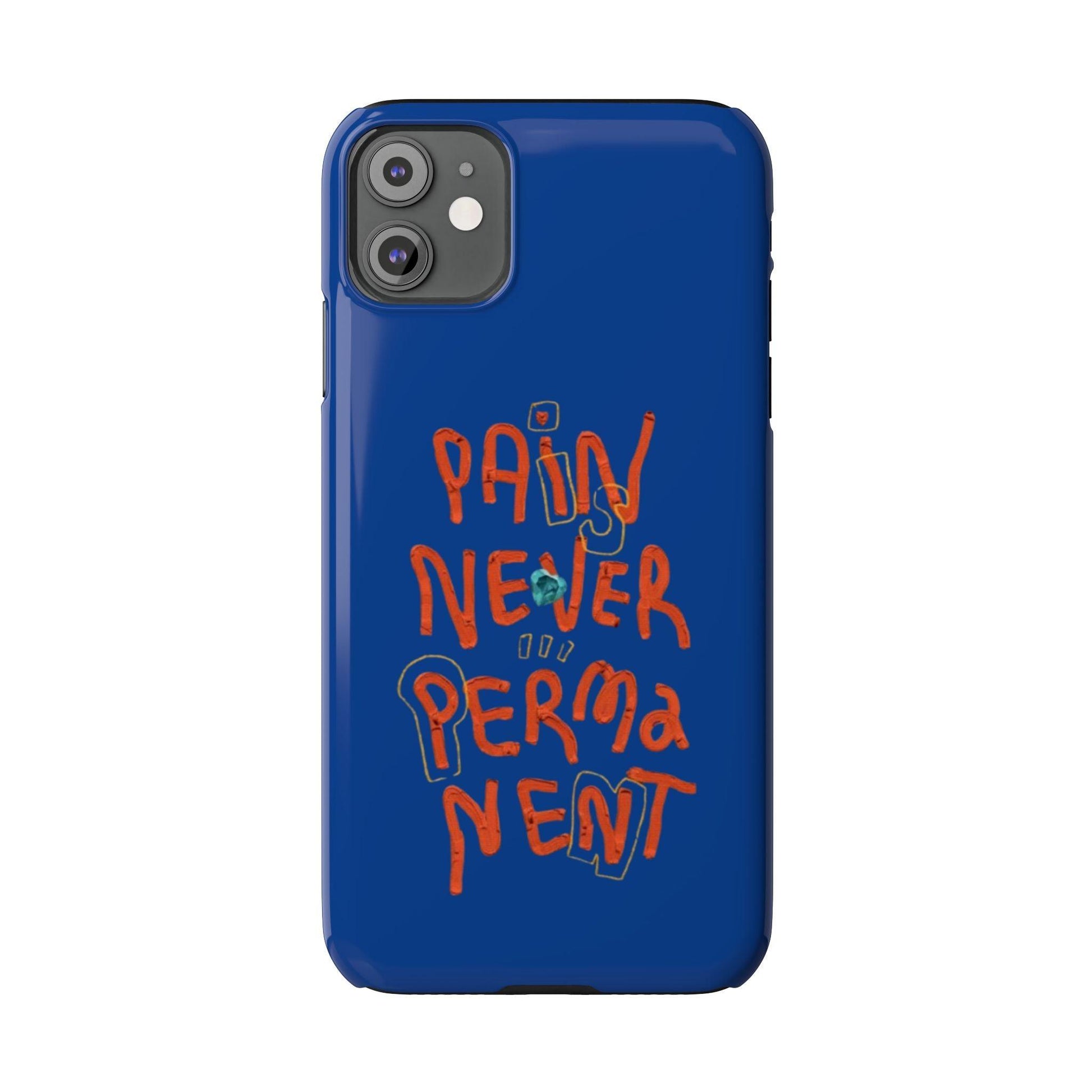 Enduring Hope: Pain is Never Permanent iPhone Cases - SmartHomeGoodies