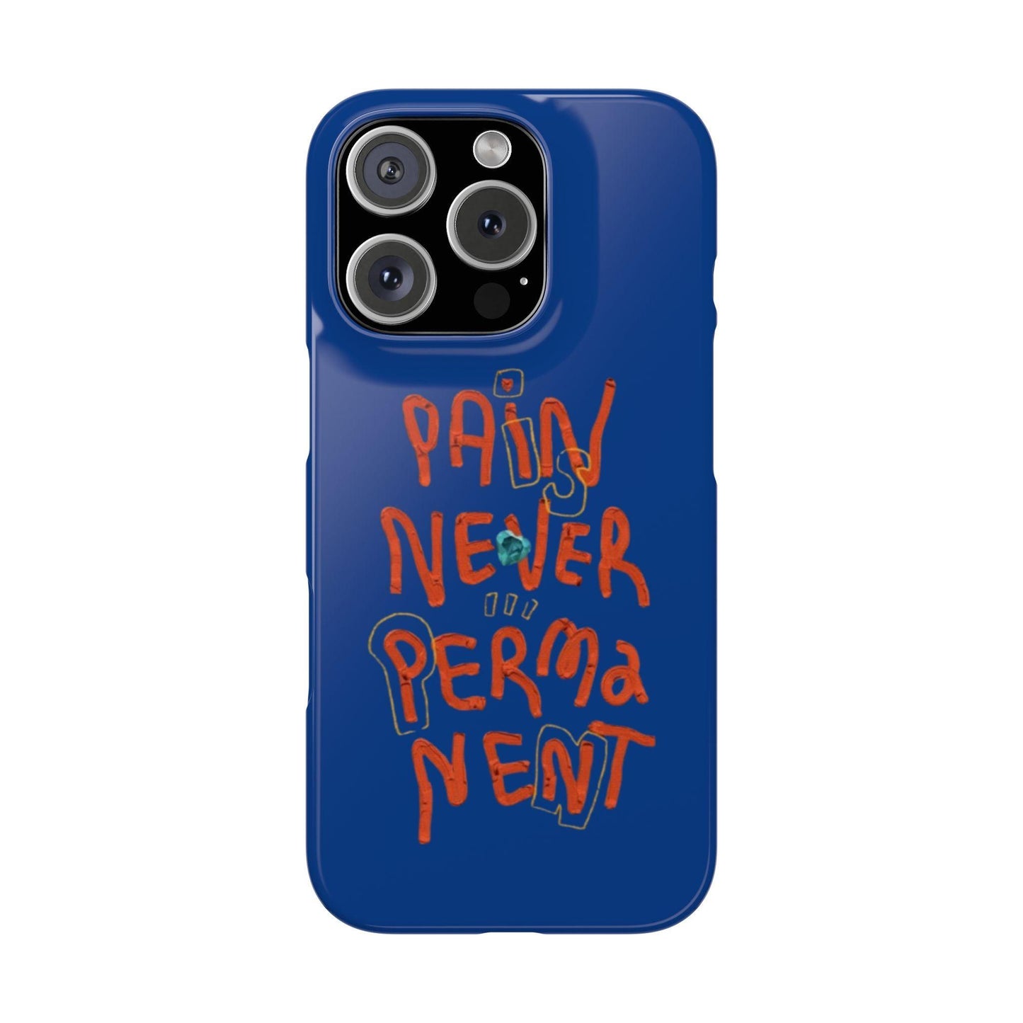 Enduring Hope: Pain is Never Permanent iPhone Cases - SmartHomeGoodies