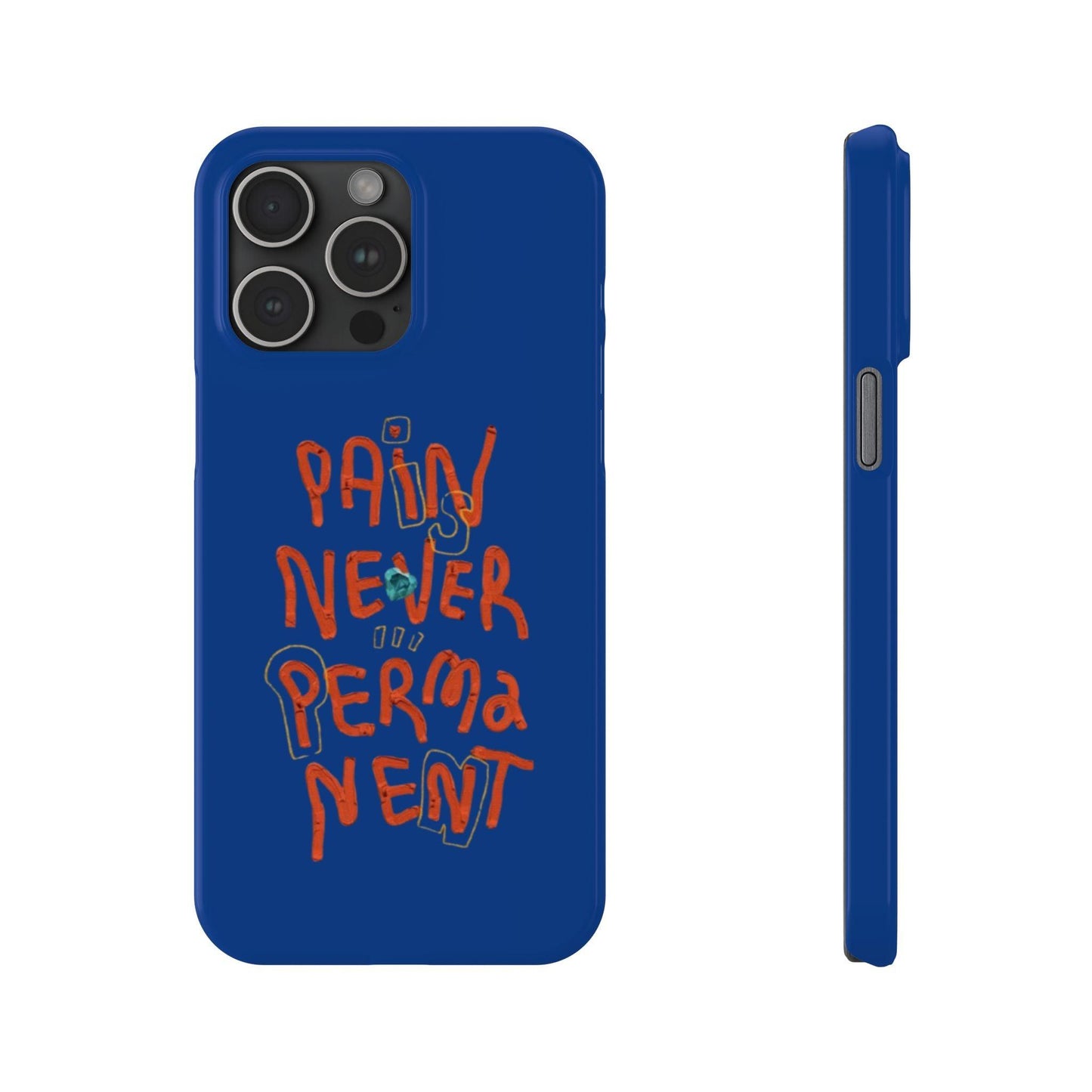 Enduring Hope: Pain is Never Permanent iPhone Cases - SmartHomeGoodies
