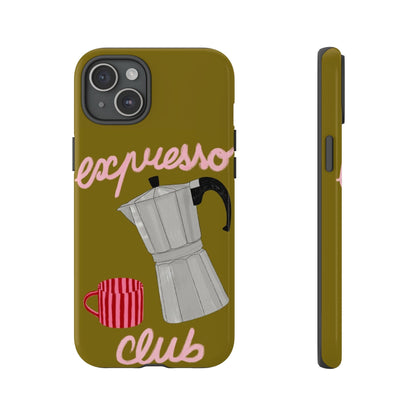 Espresso Club Phone Case - SmartHomeGoodies