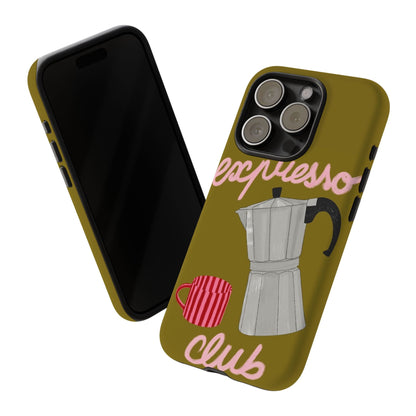 Espresso Club Phone Case - SmartHomeGoodies