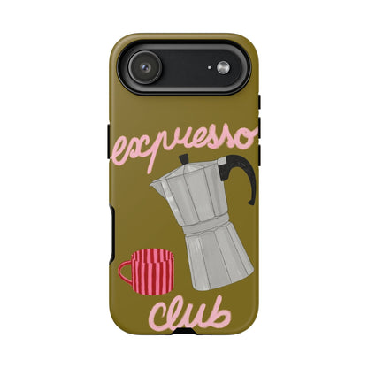 Espresso Club Phone Case - SmartHomeGoodies