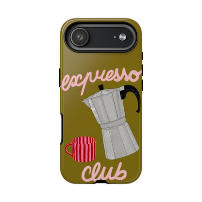 Espresso Club Phone Case - SmartHomeGoodies