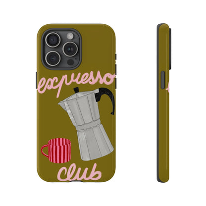 Espresso Club Phone Case - SmartHomeGoodies