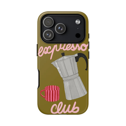 Espresso Club Phone Case - SmartHomeGoodies