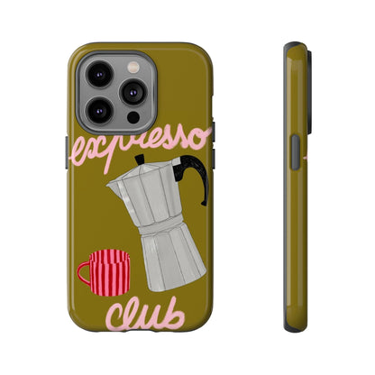 Espresso Club Phone Case - SmartHomeGoodies