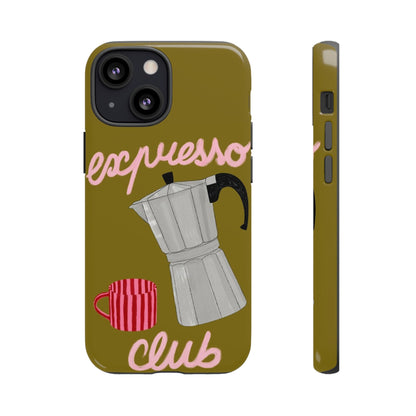 Espresso Club Phone Case - SmartHomeGoodies