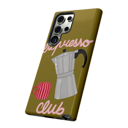 Espresso Club Phone Case - SmartHomeGoodies