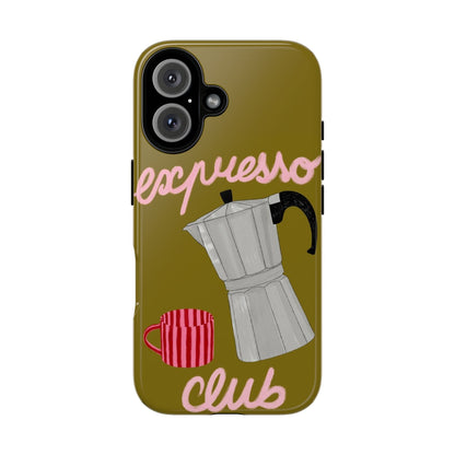 Espresso Club Phone Case - SmartHomeGoodies