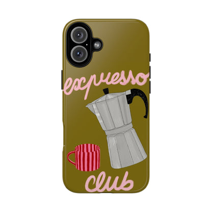Espresso Club Phone Case - SmartHomeGoodies