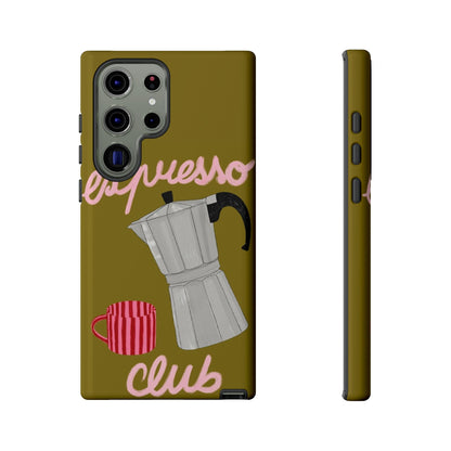 Espresso Club Phone Case - SmartHomeGoodies