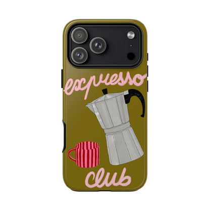 Espresso Club Phone Case - SmartHomeGoodies