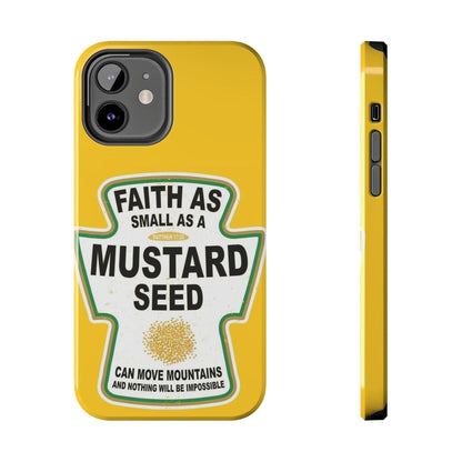 Faith Can Move Mountains Tough iPhone Cases - Scripture Inspired iPhone Cases - SmartHomeGoodies