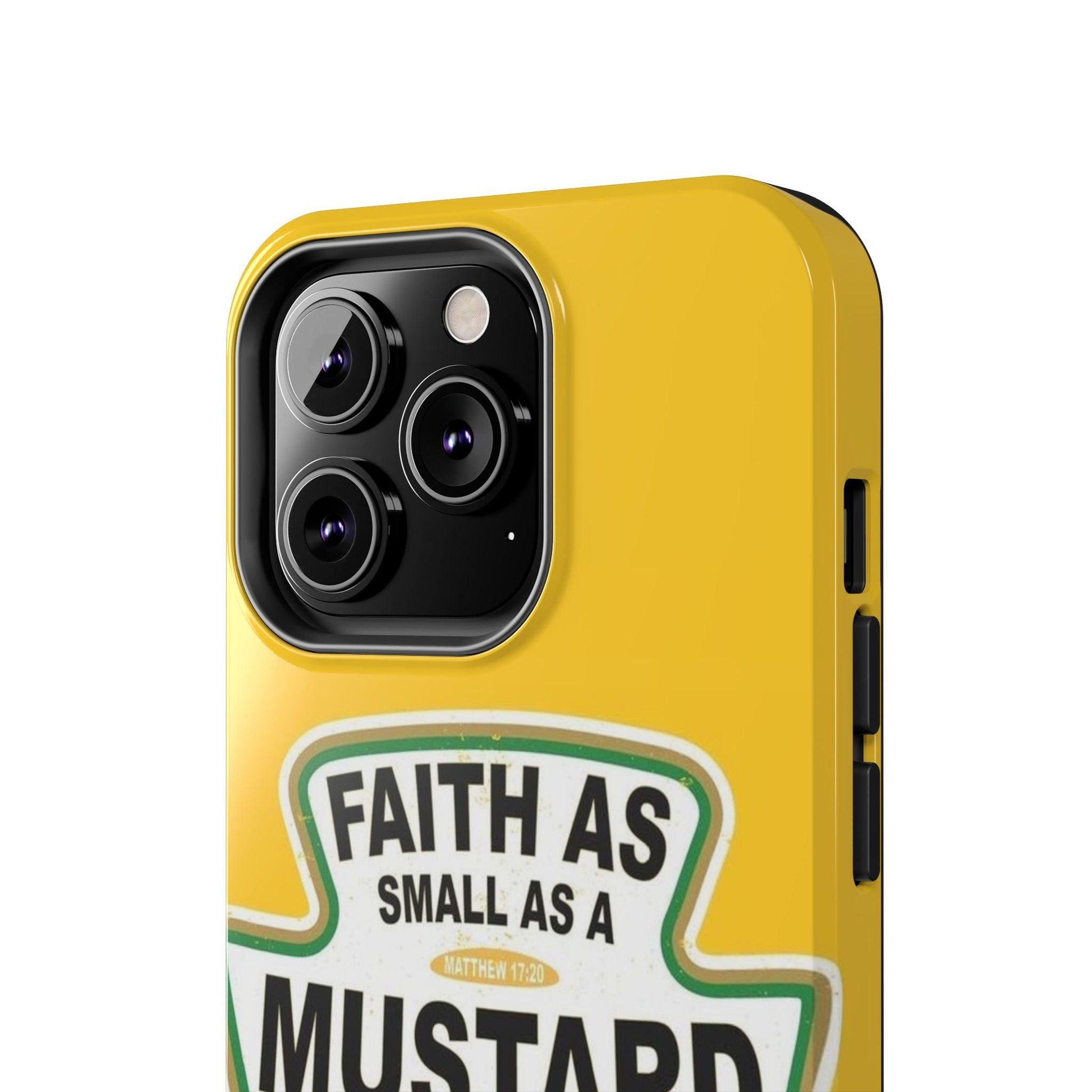 Faith Can Move Mountains Tough iPhone Cases - Scripture Inspired iPhone Cases - SmartHomeGoodies