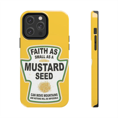 Faith Can Move Mountains Tough iPhone Cases - Scripture Inspired iPhone Cases - SmartHomeGoodies