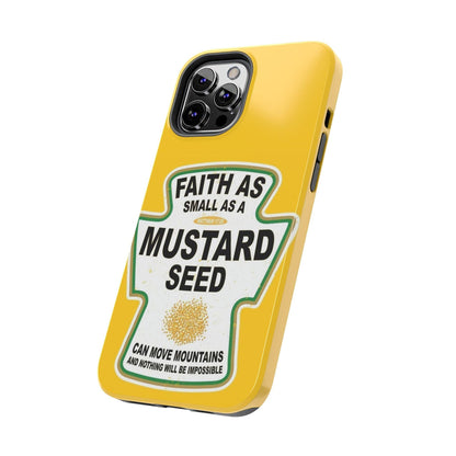 Faith Can Move Mountains Tough iPhone Cases - Scripture Inspired iPhone Cases - SmartHomeGoodies