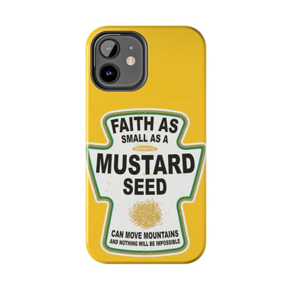 Faith Can Move Mountains Tough iPhone Cases - Scripture Inspired iPhone Cases - SmartHomeGoodies