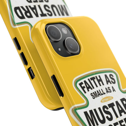 Faith Can Move Mountains Tough iPhone Cases - Scripture Inspired iPhone Cases - SmartHomeGoodies