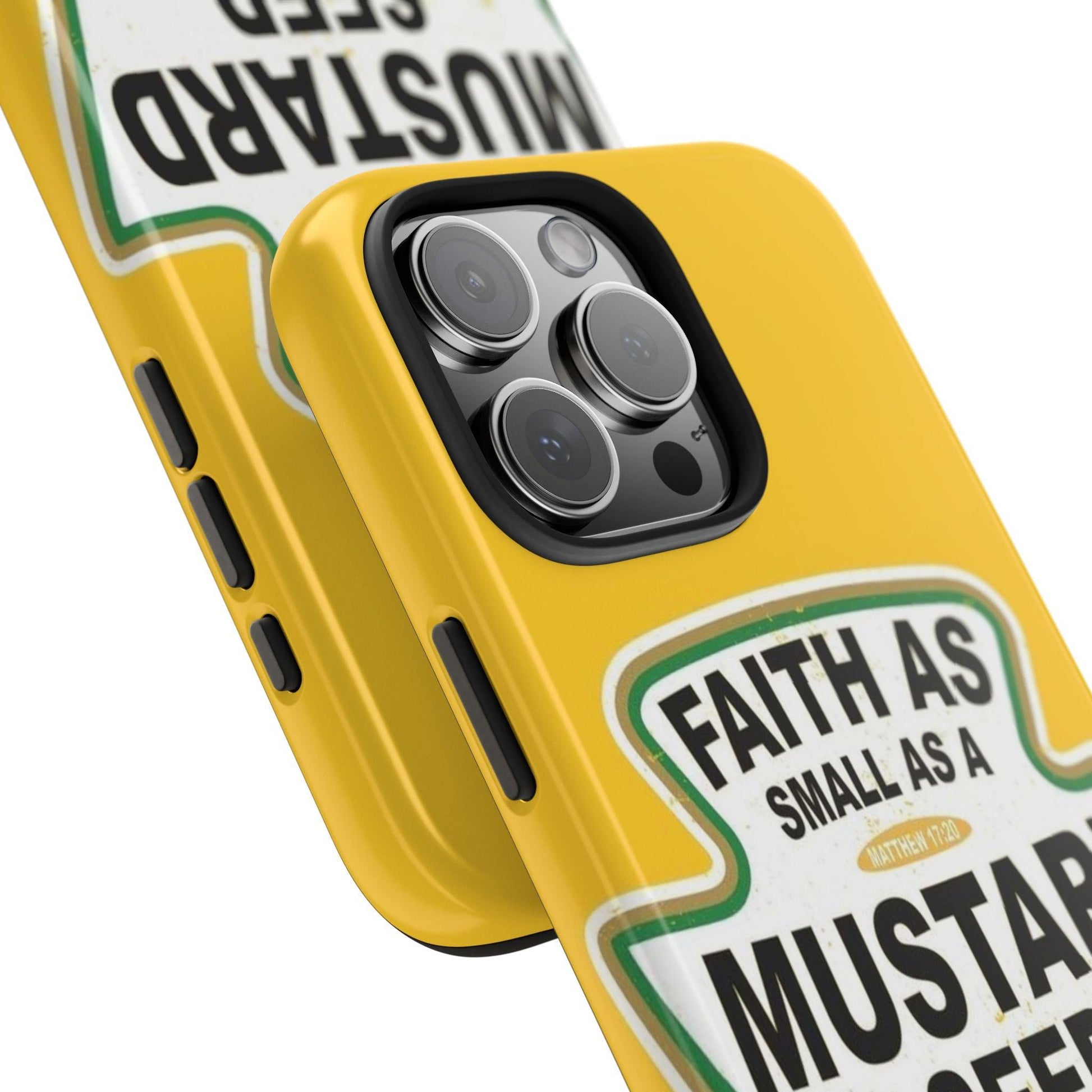 Faith Can Move Mountains Tough iPhone Cases - Scripture Inspired iPhone Cases - SmartHomeGoodies
