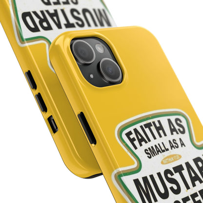 Faith Can Move Mountains Tough iPhone Cases - Scripture Inspired iPhone Cases - SmartHomeGoodies