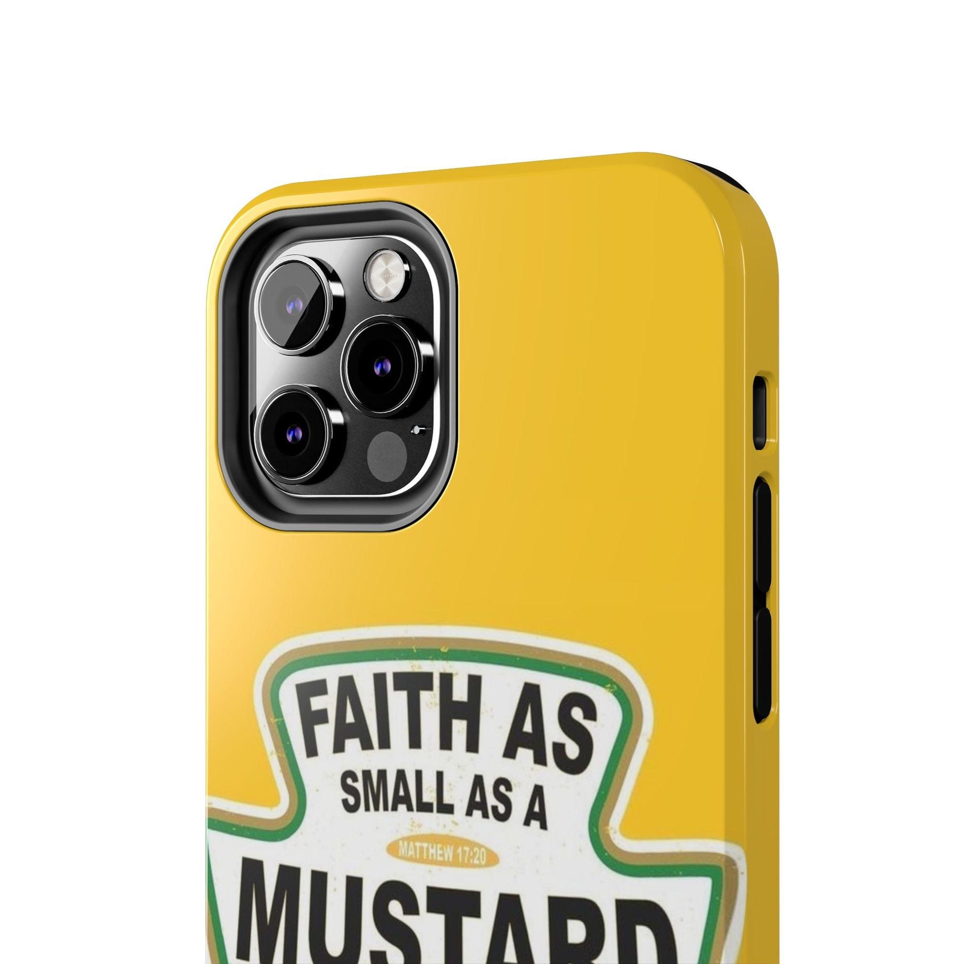 Faith Can Move Mountains Tough iPhone Cases - Scripture Inspired iPhone Cases - SmartHomeGoodies