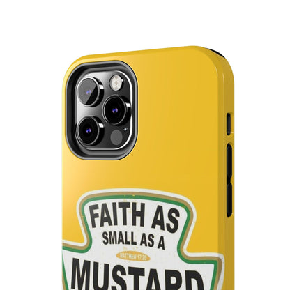 Faith Can Move Mountains Tough iPhone Cases - Scripture Inspired iPhone Cases - SmartHomeGoodies
