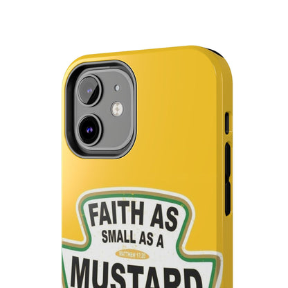 Faith Can Move Mountains Tough iPhone Cases - Scripture Inspired iPhone Cases - SmartHomeGoodies