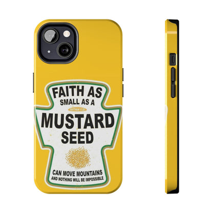 Faith Can Move Mountains Tough iPhone Cases - Scripture Inspired iPhone Cases - SmartHomeGoodies