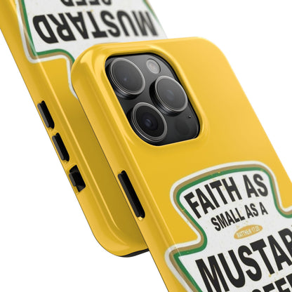 Faith Can Move Mountains Tough iPhone Cases - Scripture Inspired iPhone Cases - SmartHomeGoodies