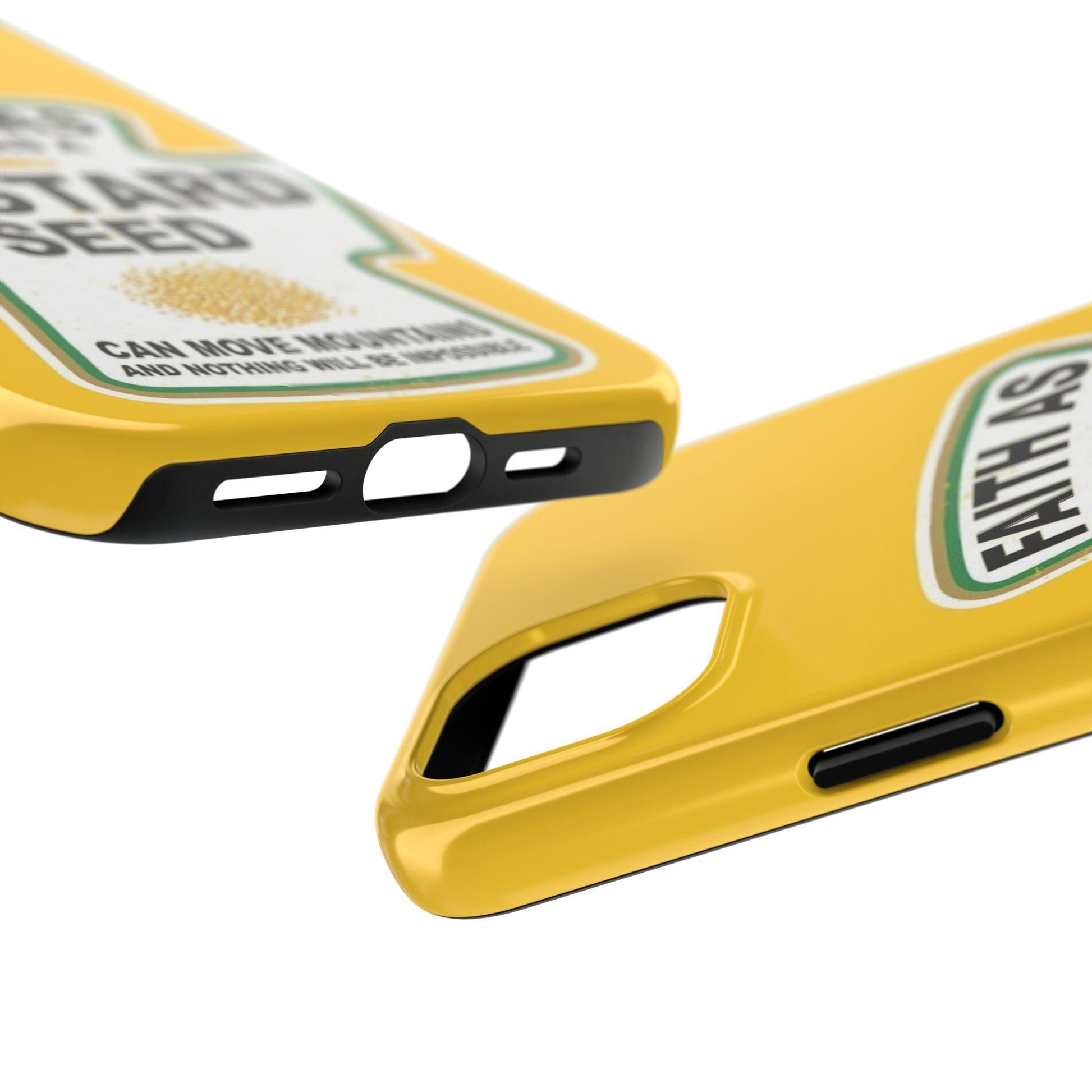 Faith Can Move Mountains Tough iPhone Cases - Scripture Inspired iPhone Cases - SmartHomeGoodies