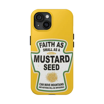 Faith Can Move Mountains Tough iPhone Cases - Scripture Inspired iPhone Cases - SmartHomeGoodies