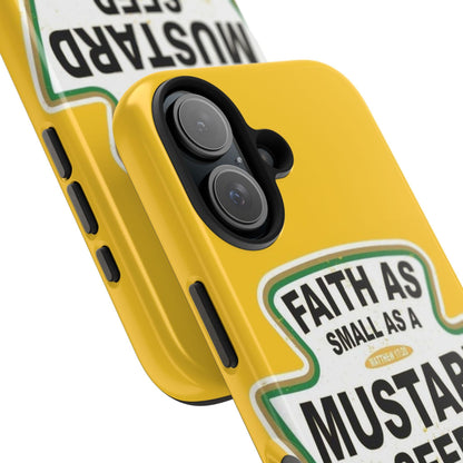 Faith Can Move Mountains Tough iPhone Cases - Scripture Inspired iPhone Cases - SmartHomeGoodies