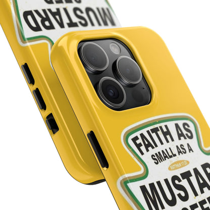 Faith Can Move Mountains Tough iPhone Cases - Scripture Inspired iPhone Cases - SmartHomeGoodies