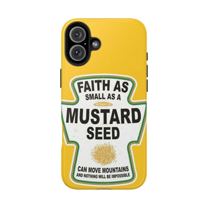 Faith Can Move Mountains Tough iPhone Cases - Scripture Inspired iPhone Cases - SmartHomeGoodies