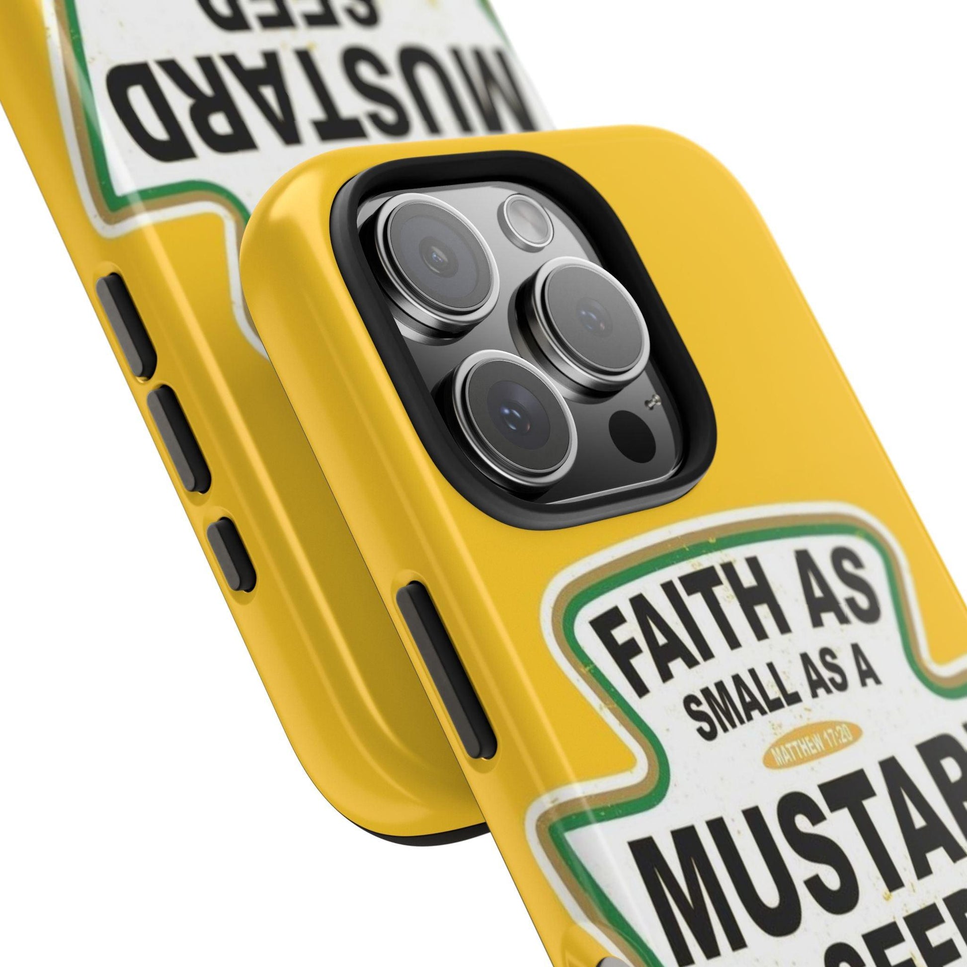 Faith Can Move Mountains Tough iPhone Cases - Scripture Inspired iPhone Cases - SmartHomeGoodies