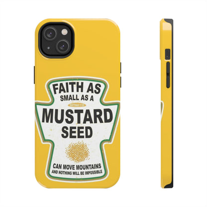 Faith Can Move Mountains Tough iPhone Cases - Scripture Inspired iPhone Cases - SmartHomeGoodies