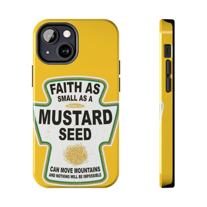 Faith Can Move Mountains Tough iPhone Cases - Scripture Inspired iPhone Cases - SmartHomeGoodies