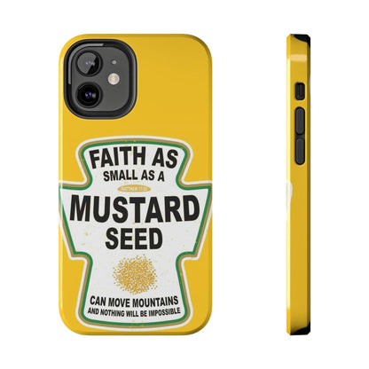 Faith Can Move Mountains Tough iPhone Cases - Scripture Inspired iPhone Cases - SmartHomeGoodies