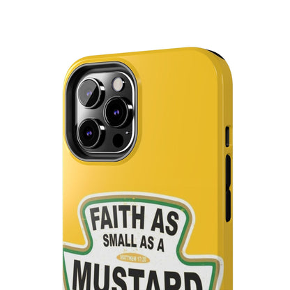 Faith Can Move Mountains Tough iPhone Cases - Scripture Inspired iPhone Cases - SmartHomeGoodies