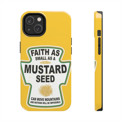 Faith Can Move Mountains Tough iPhone Cases - Scripture Inspired iPhone Cases - SmartHomeGoodies