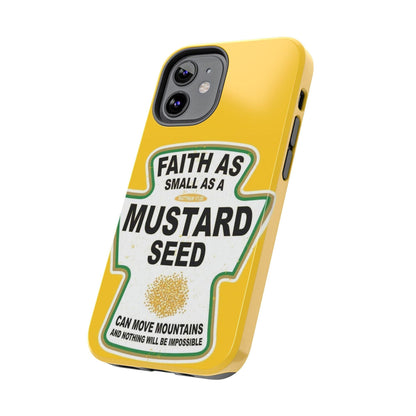 Faith Can Move Mountains Tough iPhone Cases - Scripture Inspired iPhone Cases - SmartHomeGoodies