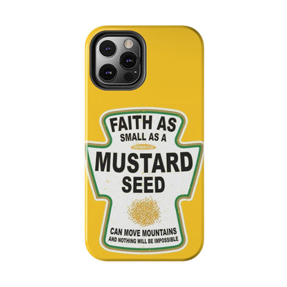 Faith Can Move Mountains Tough iPhone Cases - Scripture Inspired iPhone Cases - SmartHomeGoodies