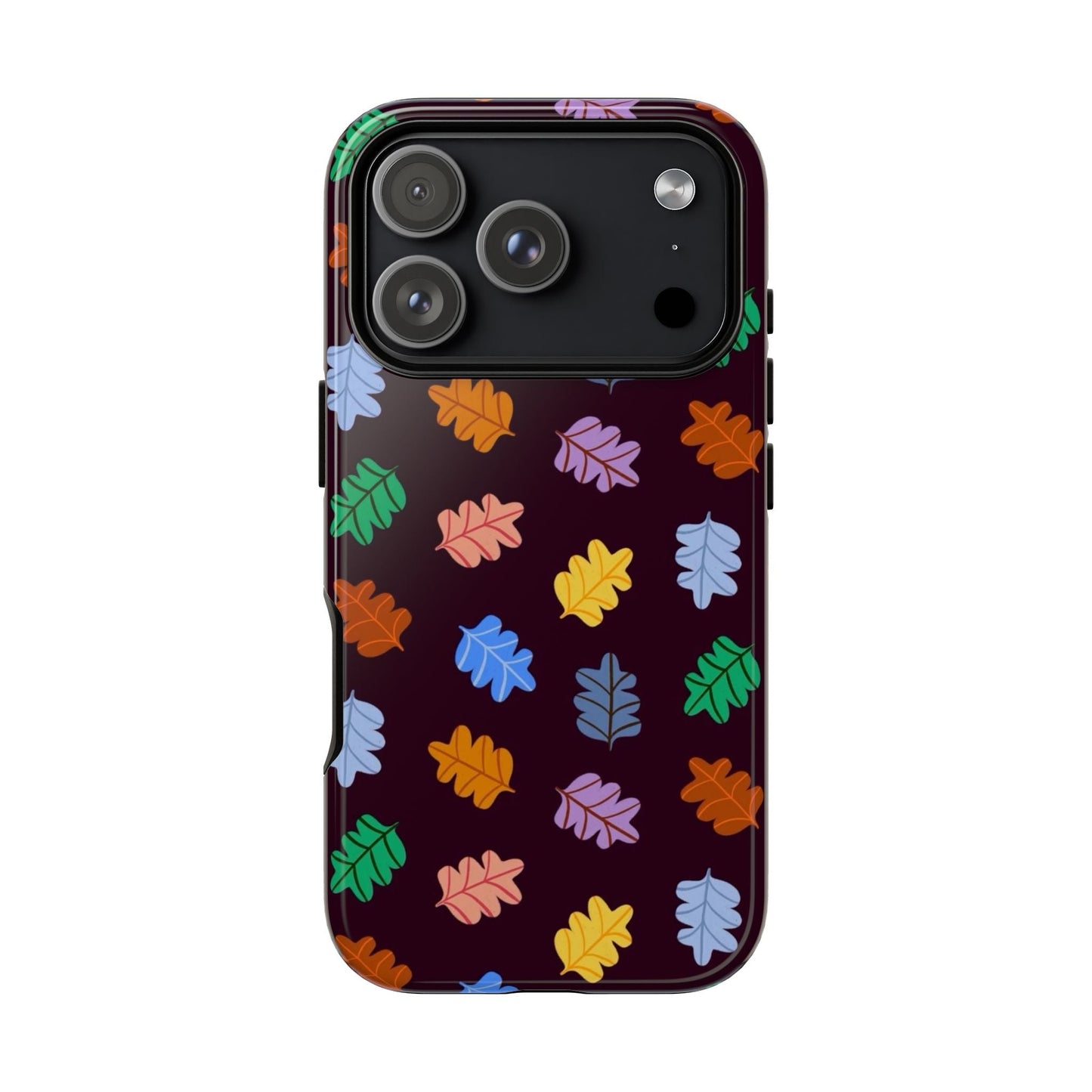 Fall - Themed Phone Case, Autumn Leaves Design, Cute Phone Cover, Tough Cases for iPhone, Seasonal Decor, Gift for Nature Lovers - SmartHomeGoodies